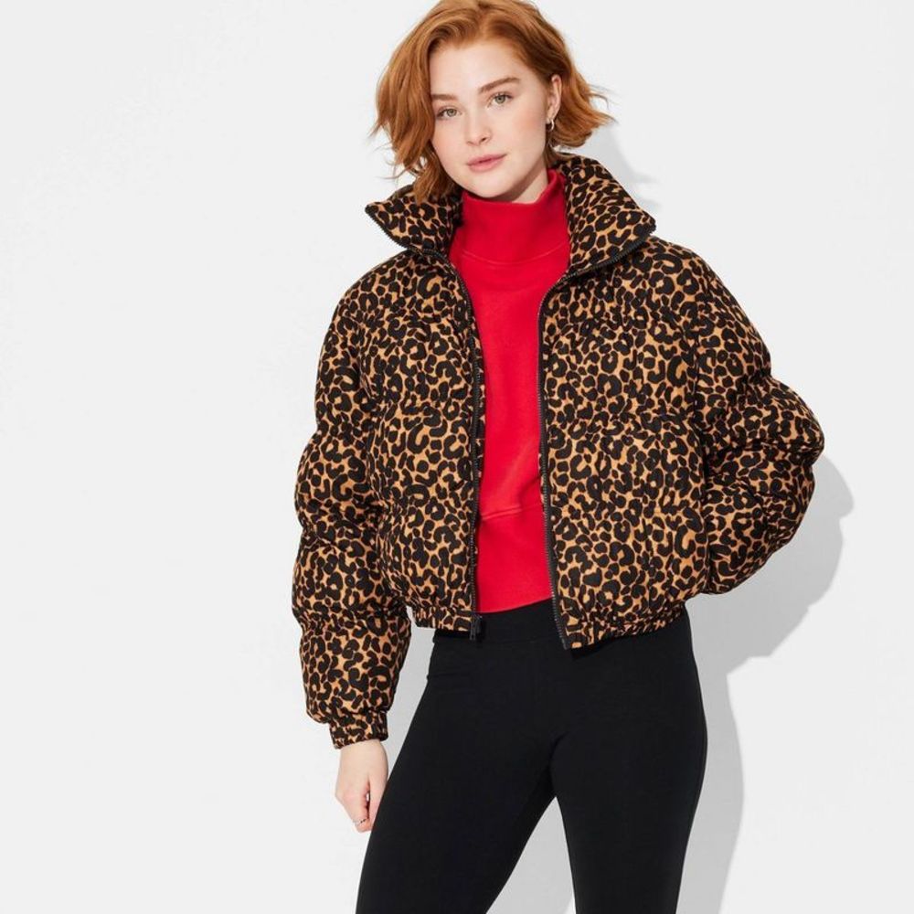 Wild Fable Leopard Print Jacket
